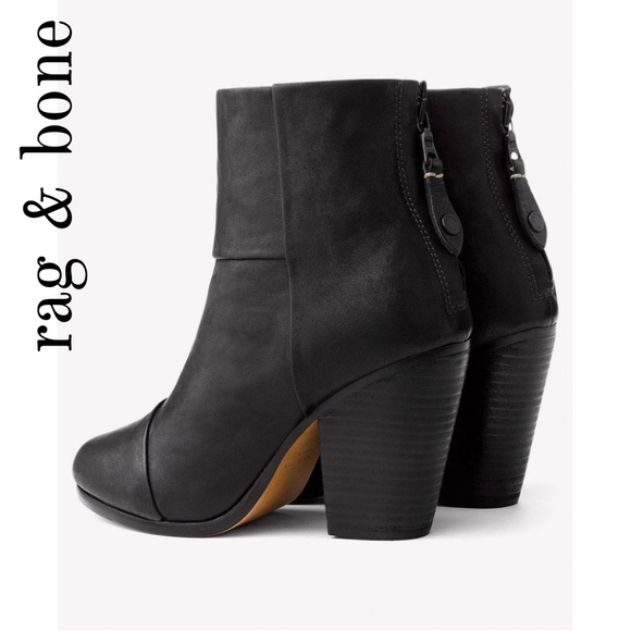 rag & bone Shoes - Rag & Bone Black Classic Newbury Ankle Boots